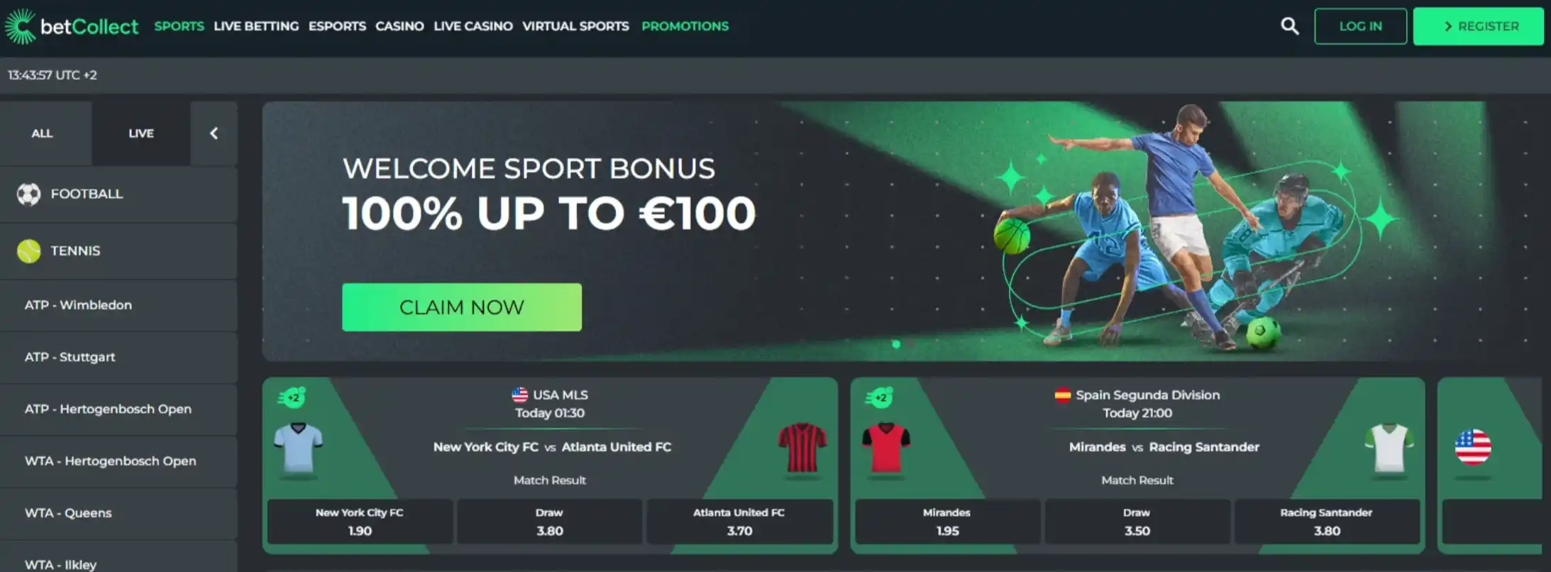 BetCollect - siti con prelievo immediato via e-wallet e 7.200+ titoli