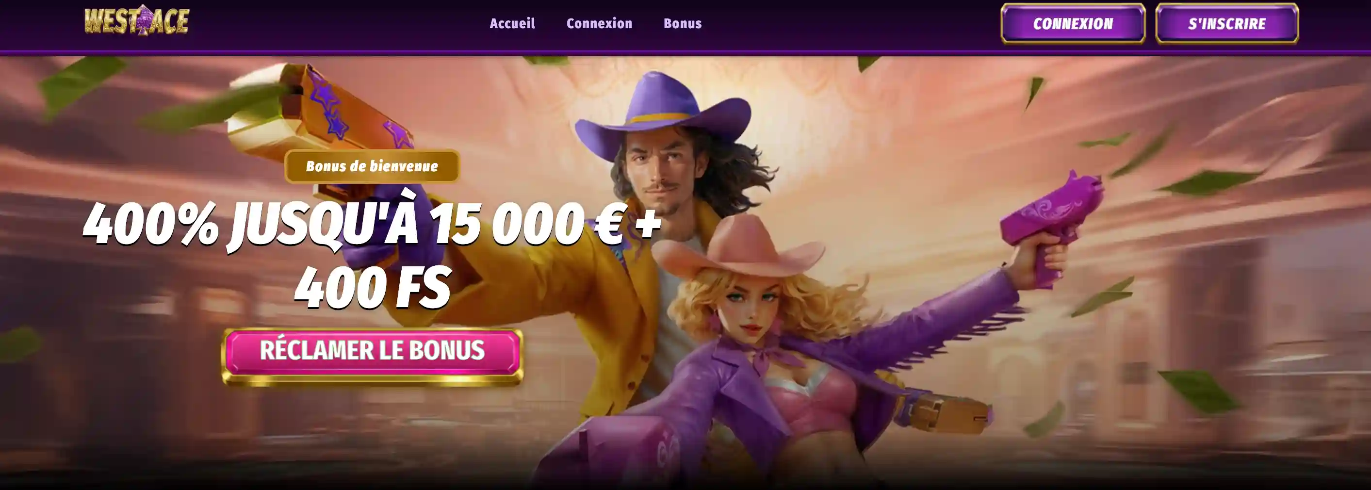 Westace - casino con prelievo bancoposta, Visa e wagering 25x